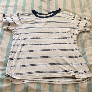 Girls’s blue stripped t-shirt